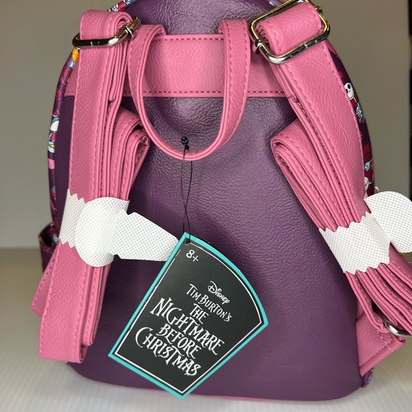 The Nightmare Before Christmas Jack and Sally Hearts Mini-backpack (Loungefly) - Picture 7 of 7
